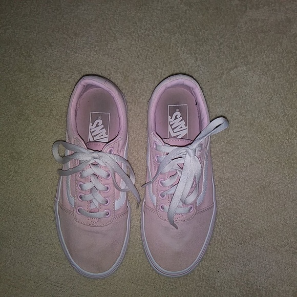 Vans Old Skool lt. pink women's skate shoe sz 6.5 - Picture 4 of 7